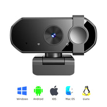 Load image into Gallery viewer, 1080P 2K 4K Webcam Mini Camera Full HD Webcam with Microphone 30fps USB Web Cam for Auto Focus PC Laptop Video Shooting Camera
