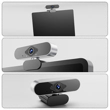 Load image into Gallery viewer, 1080P 2K 4K Full HD Webcam with Auto-Focus &amp; AI Built-in Microphone Rotatable Stand for Video Conferencing Streaming &amp; Online Broadcast
