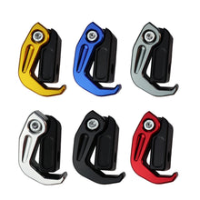 Load image into Gallery viewer, Aluminum Alloy Motorcycle Handlebar Luggage Helmet Hook Mount Foldable Motorbike Scooter Holder Bag Hanger With Screw
