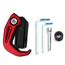 Load image into Gallery viewer, Aluminum Alloy Motorcycle Handlebar Luggage Helmet Hook Mount Foldable Motorbike Scooter Holder Bag Hanger With Screw
