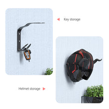 Load image into Gallery viewer, Stainless Steel Motorcycle Helmet Hook Racks Hook Hanger Mount Hooks for Home Kitchen Luggage Jacket Holders Cabinet Shelf Wall
