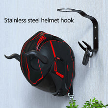 Load image into Gallery viewer, Stainless Steel Motorcycle Helmet Hook Racks Hook Hanger Mount Hooks for Home Kitchen Luggage Jacket Holders Cabinet Shelf Wall
