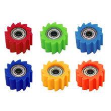Load image into Gallery viewer, Motorbike Chain Pulley Roller Tensioner Wheel Guide 8mm for XR CR CRF 125 250 450 Pit Pro Dirt Bike Motorcycle
