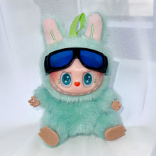 Load image into Gallery viewer, For Labubu Glasses 6.5cm Cute Plastic Glasses Goggles Ski Goggles for 17cm Labubu Dolls Toy Glasses Accessories
