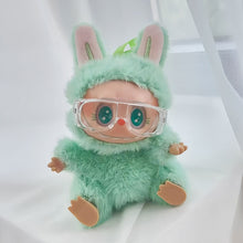 Load image into Gallery viewer, For Labubu Glasses 6.5cm Cute Plastic Glasses Goggles Ski Goggles for 17cm Labubu Dolls Toy Glasses Accessories
