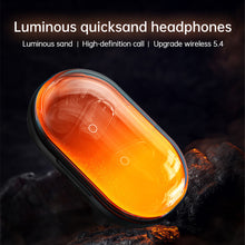 Load image into Gallery viewer, 5.4 Glowing Sand Smart Translation Bluetooth Headphones Earhook Long-Endurance Sports Headphones
