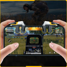 Load image into Gallery viewer, 1 Pair PUBG Mobile Game Controller 4/6-Finger Linked Shooting Game Mechanical Trigger Physical Auxiliary Gaming Gear
