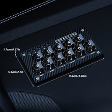 Load image into Gallery viewer, Keyboard-Style Temporary Parking Number Plate ABS Luminous Parking Contact Number Plate Automotive Interior Accessory
