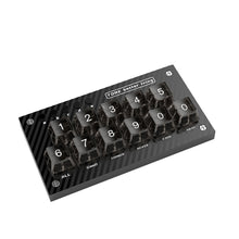 Load image into Gallery viewer, Keyboard-Style Temporary Parking Number Plate ABS Luminous Parking Contact Number Plate Automotive Interior Accessory
