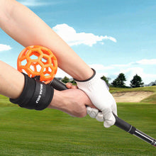 Load image into Gallery viewer, Golf Swing Trainer Magic Ball With Wrist Fixator Swing Practice Corrector Golf Equipment
