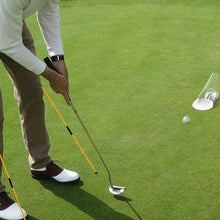 Load image into Gallery viewer, 2PCS 123CM Foldable Three-Section Golf Direction Indicator Sticks Swing Training Auxiliary Tools Golf Accessories
