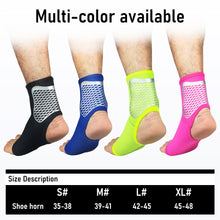 Load image into Gallery viewer, 1PC Sports Protection Ankle Brace With Compression Mesh Ankle Support Open Heel Design For Ball Games
