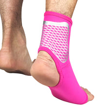 Load image into Gallery viewer, 1PC Sports Protection Ankle Brace With Compression Mesh Ankle Support Open Heel Design For Ball Games
