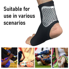 Load image into Gallery viewer, 1PC Sports Protection Ankle Brace With Compression Mesh Ankle Support Open Heel Design For Ball Games
