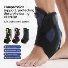 Load image into Gallery viewer, 1PC Pressure Support Sports Ankle Guard Knob Pressure Adjustment Anti-Sprain Spring Support Ankle Joint Protection Cover Rehabilitation Aid
