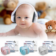 Load image into Gallery viewer, Sleep Sound Insulation Children Babies Firecrackers Airplanes Noise Protection Ear Muffs Baby Sleep Earplug
