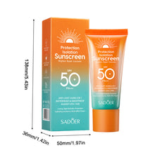Load image into Gallery viewer, Spf 50+ Pa+++ Sunscreen Multi Effect Repair and Isolation Sunscreen Face Protector Skincare Facial Sunscreen Solar Blocker
