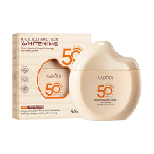 Load image into Gallery viewer, SPF 50+ PA +++ Sunscreen Rice Moisturizing Clear Whitening Sunscreen Milk Anti UV Sunscreen Cream Sun Protection
