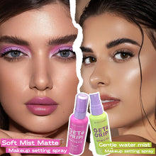 Load image into Gallery viewer, Portable Set Up Spray Matte Water Gloss Oil Control Non Smudging Non Tight Waterproof Lasting Makeup Setting Spray

