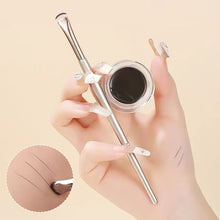 Load image into Gallery viewer, Crescent Eyeliner Crouching Silkworm Brush Eyes Down To Detail Eyebrow Brush Eye Shadow Flat Ultra-thin Blade Eyelid Makeup Brush
