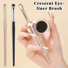 Load image into Gallery viewer, Crescent Eyeliner Crouching Silkworm Brush Eyes Down To Detail Eyebrow Brush Eye Shadow Flat Ultra-thin Blade Eyelid Makeup Brush
