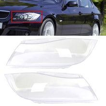 Load image into Gallery viewer, Car Headlight Cover Headlamp Shade Xenon Headlight Clear Lens Shell Cover For BMW 3-series E90 E91 2006-2012 Facelift
