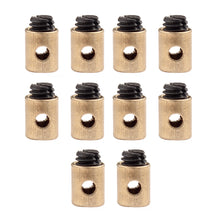 Load image into Gallery viewer, 10Pcs Motorcycle Throttle Cable Stop Bolt Off-road ATV Cable Stop Bolt Pin For 50CC-250CC BT200X Mini-bike Accessories
