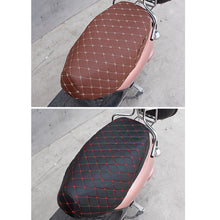 Load image into Gallery viewer, PU Leather Motorcycle 3D Mesh Waterproof Seat Cushion Cover Seat Cushion Protector Protection Breathable Anti-Skid

