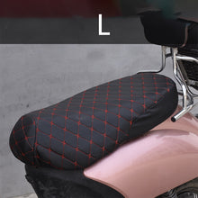 Load image into Gallery viewer, PU Leather Motorcycle 3D Mesh Waterproof Seat Cushion Cover Seat Cushion Protector Protection Breathable Anti-Skid
