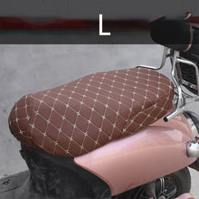 Load image into Gallery viewer, PU Leather Motorcycle 3D Mesh Waterproof Seat Cushion Cover Seat Cushion Protector Protection Breathable Anti-Skid

