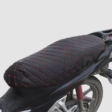 Load image into Gallery viewer, PU Leather Motorcycle 3D Mesh Waterproof Seat Cushion Cover Seat Cushion Protector Protection Breathable Anti-Skid
