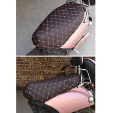 Load image into Gallery viewer, PU Leather Motorcycle 3D Mesh Waterproof Seat Cushion Cover Seat Cushion Protector Protection Breathable Anti-Skid
