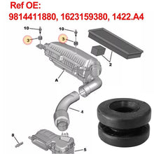 Load image into Gallery viewer, 4Pcs Car Air Filter Box Housing Mounting Rubber Grommet Buffer Pads 1623159380 9814411880 For PEUGEOT 208 308 508 2008 3008 5008
