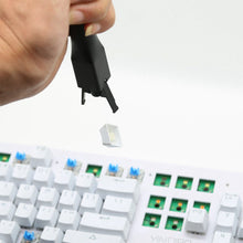 Load image into Gallery viewer, Universal Mechanical Keyboard Keycaps Remover Keyboard Cap Removal Tool Plastic Key Puller for Computer Cleaning Kits
