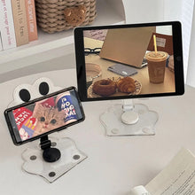 Load image into Gallery viewer, Cute Phone Stand Height Adjustable Phone Desktop Mount Acrylic Cat Claw Durable Stand For Recording Video Charger Compatible
