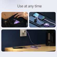 Load image into Gallery viewer, 100W Type C to Type C Cable PD Fast Charging USB C to USB C For IPhone 15 Pro Samsung iPad Quick Charge Shrink Data Cable
