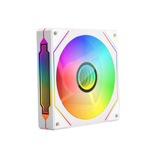 Load image into Gallery viewer, 4Pro 120mm ARGB Case Fan PWM Temperature Control 5V 3PIN 3-sided Infinity Mirror Quiet Computer Cooling Fan
