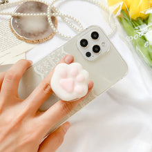 Load image into Gallery viewer, Cute Pinch Cat Paw Mobile Phone Stand Foldable Finger Ring Griptok Cellphone Holder for iPhone Samsung Grip Tok Lazy Bracket
