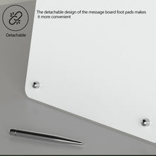 Load image into Gallery viewer, Magnetic Bulletin Board with Stand Magnetic Board for Tabletop with Magnetic Clamp Metal Board for Magnets Display
