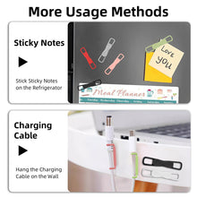 Load image into Gallery viewer, Magnetic Pen Pencil Holder, Silicone Adjustable Pen Holder for Desk, Refrigerator, Whiteboards, Office Desk Accessories
