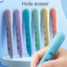 Load image into Gallery viewer, Hole Eraser for Primary School Students No Dregs No Crumbs Clean Eraser Pen Image Skin Oversize Art Pose
