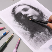 Load image into Gallery viewer, Pencil Extender Art Pen Grip Pen Holder Sketching Pencil Colored Pencil Case Extension Art Supplies School Office Supplies
