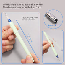 Load image into Gallery viewer, Pencil Extender Art Pen Grip Pen Holder Sketching Pencil Colored Pencil Case Extension Art Supplies School Office Supplies

