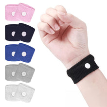 Load image into Gallery viewer, 1 Pair Prevent Dizziness And Stop Vomiting Wrist Guards For Car And Boat Travel Acupoint Pressing Outdoor Sports Wristband
