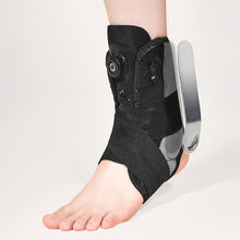 Load image into Gallery viewer, 1PC Ankle Fixation Brace With Spring/Steel Plate Support For Sprain Recovery Knob Adjustment Pressure Rehabilitation Training Ankle Brace
