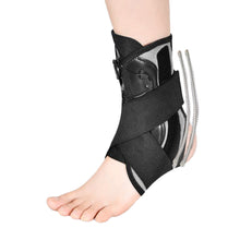 Load image into Gallery viewer, 1PC Ankle Fixation Brace With Spring/Steel Plate Support For Sprain Recovery Knob Adjustment Pressure Rehabilitation Training Ankle Brace
