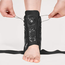 Load image into Gallery viewer, 1PC Ankle Fixation Brace With Spring/Steel Plate Support For Sprain Recovery Knob Adjustment Pressure Rehabilitation Training Ankle Brace
