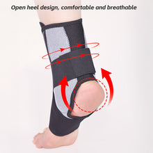 Load image into Gallery viewer, 1PC Ankle Fixation Brace With Spring/Steel Plate Support For Sprain Recovery Knob Adjustment Pressure Rehabilitation Training Ankle Brace
