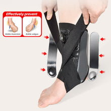 Load image into Gallery viewer, 1PC Ankle Fixation Brace With Spring/Steel Plate Support For Sprain Recovery Knob Adjustment Pressure Rehabilitation Training Ankle Brace
