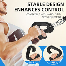 Load image into Gallery viewer, 1 Pair Multi-Functional Right-Angle Hook Fitness Handles Pull-Up And Deadlift Strength Training Auxiliary Tool
